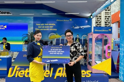 Vietravel Airlines mang tới trải nghiệm đặc biệt gì tại Triển lãm thành tựu Đất nước?