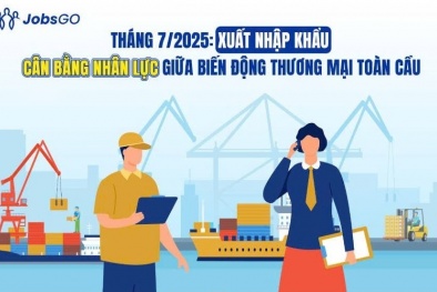 7 tháng đầu năm 2025: Kho vận 'khát' nhân lực, xuất nhập khẩu giữ nhịp cân bằng