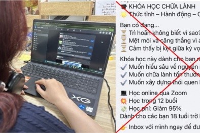 Cảnh báo chiêu trò lừa đảo gắn mác 'chữa lành'