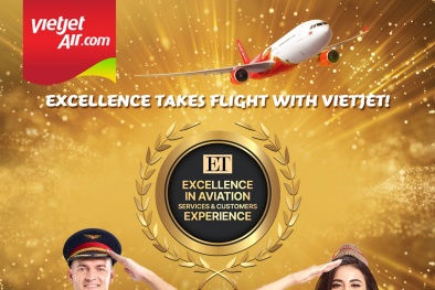 Chinh phục thị trường Ấn Độ, Vietjet nhận giải thưởng 'Xuất sắc về dịch vụ Hàng không và Trải nghiệm khách hàng'