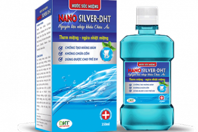 Đình chỉ lưu hành, thu hồi toàn quốc sản phẩm nước súc miệng Nano silver - DHT 350ml