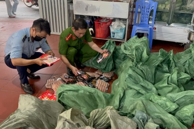 Siết chặt kiểm tra, Hà Nội thu giữ hàng nghìn sản phẩm nhập lậu