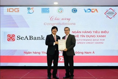 SeABank khẳng định dấu ấn bền vững với 2 giải thưởng Ngân hàng Việt Nam tiêu biểu 