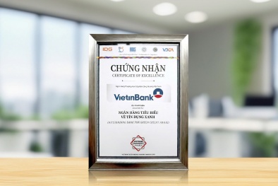 VietinBank 2 năm liên tiếp là 'Ngân hàng tiêu biểu về Tín dụng Xanh'
