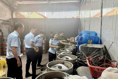 Cảnh giác bia hơi giả mạo nhãn hiệu nổi tiếng tại Bắc Ninh