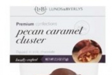 Thu hồi kẹo Pecan Caramel Clusters do dán nhãn sai, nguy cơ gây dị ứng
