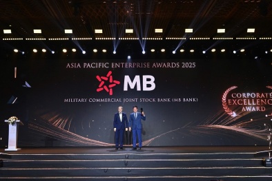 MB lần thứ sáu liên tiếp được vinh danh “Doanh nghiệp xuất sắc châu Á” năm 2025