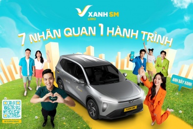 Xanh SM ra mắt dịch vụ taxi điện 7 chỗ cao cấp Xanh SM Limo