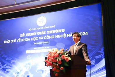 Giải thưởng Báo chí KH&CN năm 2024: Tiếng nói của tri thức, cổ vũ khát vọng về đổi mới sáng tạo 