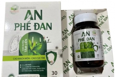 Cảnh báo sản phẩm An Phế Đan không phải là thuốc