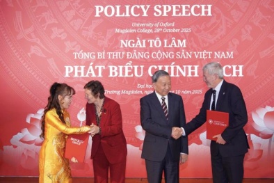 Đại học Oxford công bố Quỹ Học bổng Tiên phong dưới sự chứng kiến của Tổng Bí thư Tô Lâm 