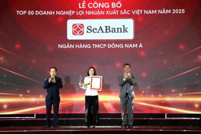 SeABank lần thứ 6 được vinh danh trong Top 50 doanh nghiệp có lợi nhuận xuất sắc nhất Việt Nam năm 2025 