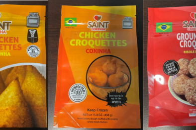 Mỹ thu hồi hơn 1,8 tấn bánh chiên nhân gà và bò của Brazilian Taste do dán nhãn sai