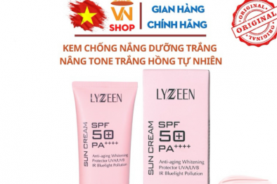 Yêu cầu thu hồi sản phẩm kem chống nắng LYZEEN SPF50 giả