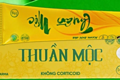 Thu hồi, tiêu hủy lô Kem bôi da Thuần Mộc không đạt chất lượng