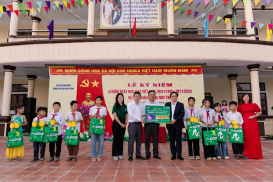 Nestlé trao tặng phòng máy tính giúp học sinh tiếp cận công nghệ