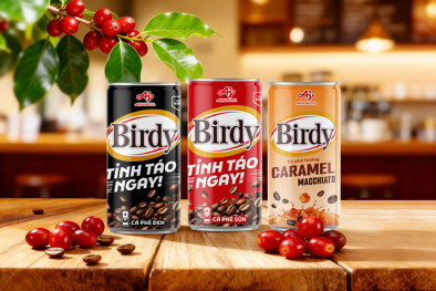 Cafe Birdy ® nay vừa giảm đường lại thêm hương vị Caramel Macchiato mới! 