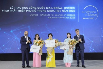 Ba nhà khoa học nữ Việt Nam nhận học bổng L'Oréal - UNESCO 2025