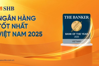 The Banker vinh danh SHB là Ngân hàng của năm 2025