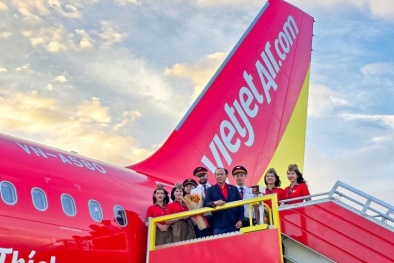 Vietjet lập kỷ lục tiếp nhận 22 tàu bay trong chưa đầy 1 tháng