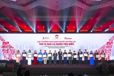 Vinh danh Người truyền lửa, SABECO khép lại chiến dịch “150 năm Di sản vươn cao” 