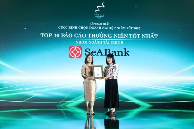 SeABank được vinh danh Top 10 Báo cáo thường niên tốt nhất 2025
