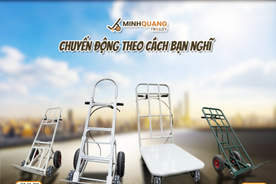 Thế hệ xe đẩy hàng thông minh: Chìa khoá nâng cao năng suất và an toàn lao động