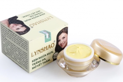 Thu hồi và tiêu hủy lô sản phẩm mỹ phẩm Kem trắng da, ngừa mụn, mờ vết thâm LYNSHAO