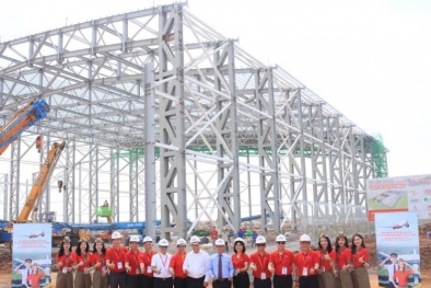 Vietjet cất nóc hangar chuẩn quốc tế, khai trương chuyến bay tới Cảng Hàng không quốc tế Long Thành