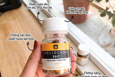 Cảnh báo bẫy quảng cáo về viên uống chống nắng công dụng không thực tế