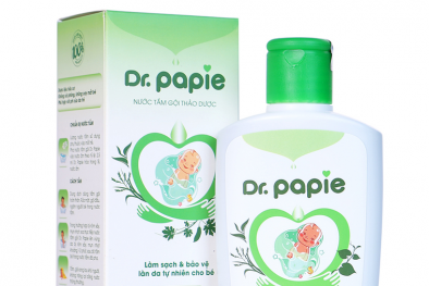Tiếp tục thu hồi nước tắm gội thảo dược DR. PAPIE do không đạt chất lượng