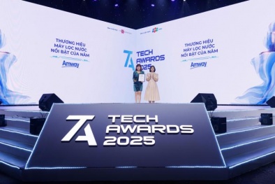 Amway lập 'hattrick' với giải 'Thương hiệu máy lọc nước nổi bật của năm' tại Tech Awards 2025