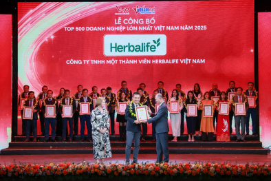 Herbalife Việt Nam được xếp hạng Top 500 Doanh nghiệp lớn nhất Việt Nam năm thứ bảy liên tiếp