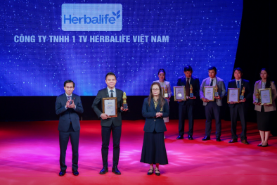 Herbalife Việt Nam được vinh danh 'Doanh nghiệp Văn hóa, Uy tín' năm 2025 