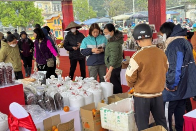 Chuỗi hội chợ Xuân trên địa bàn Thủ đô thu hút hàng ngàn lượt người dân đến tham quan, mua sắm