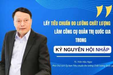 Lấy Tiêu chuẩn Đo lường Chất lượng làm công cụ quản trị quốc gia trong kỷ nguyên hội nhập