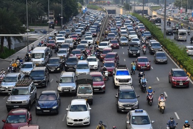 Từ ngày 1/3, áp dụng các mức kiểm định khí thải đối với ô tô 