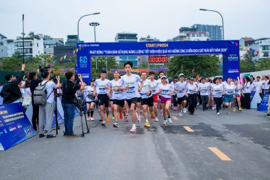 Trên 2000 người tham gia giải chạy hưởng ứng Giờ Trái đất 2026 do Bộ Công Thương phát động