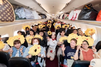 Sun PhuQuoc Airways khai thác chuyến bay quốc tế đầu tiên