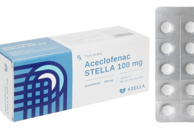 Thu hồi toàn quốc lô thuốc giảm đau, kháng viêm Aceclofenac STELLA 100mg