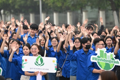 Hàng nghìn người hưởng ứng ‘Hành động Xanh - Chọn tương lai Xanh’