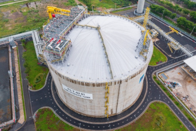 PV GAS nâng công suất tái hóa khí Kho LNG Thị Vải lên mức 288 tấn/giờ
