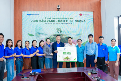 Meey Group khởi động chương trình 'Khởi mầm xanh - Ươm thịnh vượng' tại Lào Cai