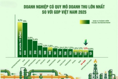 PV GAS đóng góp 1,1% cho GDP Việt Nam