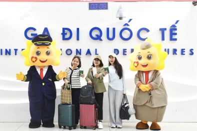 Sun PhuQuoc Airways khai trương đường bay Seoul, ra mắt mô hình làm thủ tục bay tại khách sạn