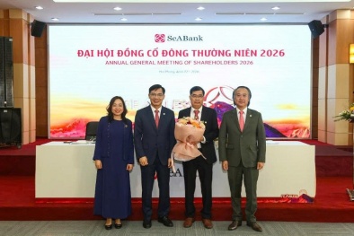 Đại hội đồng cổ đông thường niên 2026: SeABank chốt trả cổ tức 20,5%, tăng vốn lên 34.688 tỷ đồng