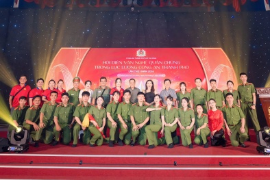 Dấu ấn nghệ thuật từ Hội diễn văn nghệ quần chúng Công an TP.HCM lần thứ I