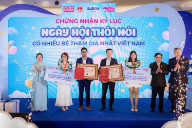 'Ngày hội thôi nôi' quy tụ hàng trăm gia đình, hướng tới xác lập kỷ lục Việt Nam 