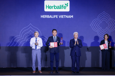 Herbalife Việt Nam được vinh danh Top 10 Doanh nghiệp vì cuộc sống cộng đồng tại Giải thưởng Rồng Vàng 2026