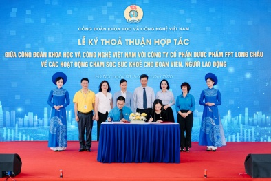 Long Châu phối hợp Công đoàn KH&CN Việt Nam nâng cao chăm sóc sức khỏe người lao động